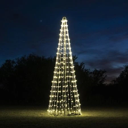 30' Commercial Tree Of Lights With LED Retrofit Bulbs - Warm White 1 30' Commercial Tree Of Lights With LED Retrofit Bulbs - Warm White