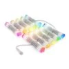 Twinkly Pro Curtain Lights - RGB Capsule - 250 Lights - 10 Drops - Transparent Wire