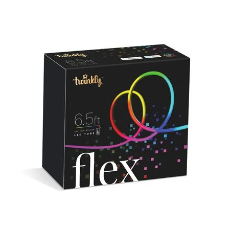 Twinkly RGB Light Flex 6.6' , Wifi, White Wire 2 Twinkly RGB Light Flex 6.6' , Wifi, White Wire - Image 2