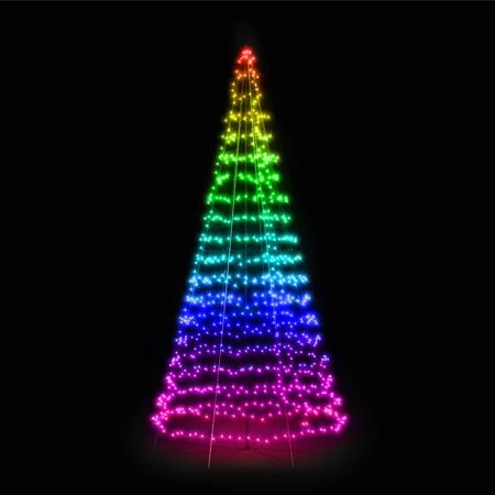 19.5' Twinkly Light Tree RGBW, 1000L, Pole NOT Included, Wifi 3 19.5' Twinkly Light Tree RGBW, 1000L, Pole NOT Included, Wifi - Image 3