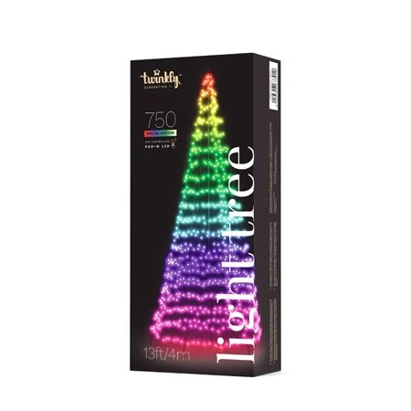 13' Twinkly Light Tree RGBW, 750L, Pole Included, Wifi 1 13' Twinkly Light Tree RGBW, 750L, Pole Included, Wifi