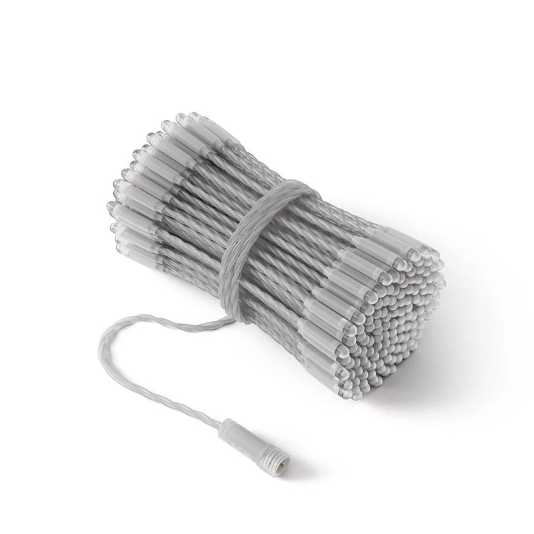 Twinkly Plus - 250L, RGBW Capsule Lights - Transparent Wire - Single Line 1 Twinkly Plus - 250L, RGBW Capsule Lights - Transparent Wire - Single Line