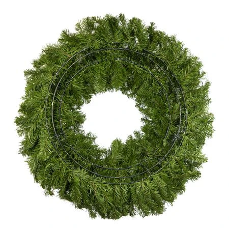 36" Unlit Deluxe Oregon Fir Wreath - Bow Option Available 6 36" Unlit Deluxe Oregon Fir Wreath - Bow Option Available - Image 6