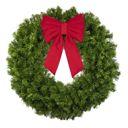 36" Unlit Deluxe Oregon Fir Wreath - Bow Option Available 4 36" Unlit Deluxe Oregon Fir Wreath - Bow Option Available - Image 4
