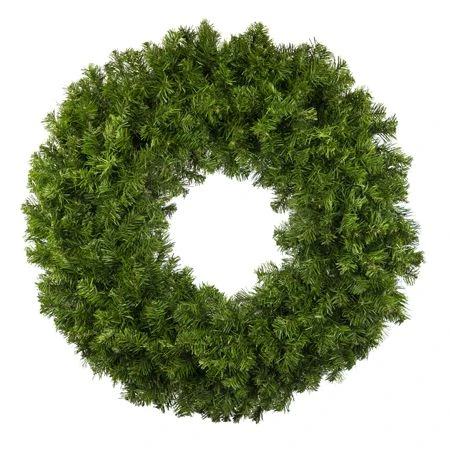 36" Unlit Deluxe Oregon Fir Wreath - Bow Option Available 1 36" Unlit Deluxe Oregon Fir Wreath - Bow Option Available