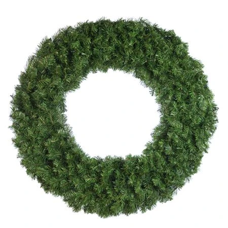 48" Unlit Deluxe Oregon Fir Wreath - Bow Option Available 1 48" Unlit Deluxe Oregon Fir Wreath - Bow Option Available