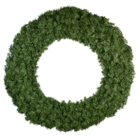 72" Unlit Deluxe Oregon Fir Wreath - Bow Option Available 1 72" Unlit Deluxe Oregon Fir Wreath - Bow Option Available
