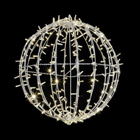 20" Foldable Sphere - LED - Warm White - Commercial Grade 1 20" Foldable Sphere - LED - Warm White - Commercial Grade