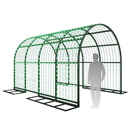 20' Walk Through Tunnel - LED - Green 1 20' Walk Through Tunnel - LED - Green