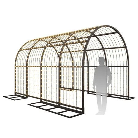 12' Walk Through Tunnel - LED - Warm White 1 12' Walk Through Tunnel - LED - Warm White